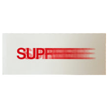 Load image into Gallery viewer, Supreme Motion Logo Sticker White
