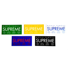 Load image into Gallery viewer, Supreme World Famous International Stickers
