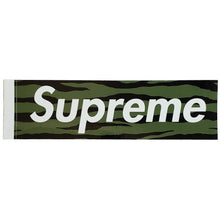 Load image into Gallery viewer, Supreme Zebra Box Logo Sticker Green
