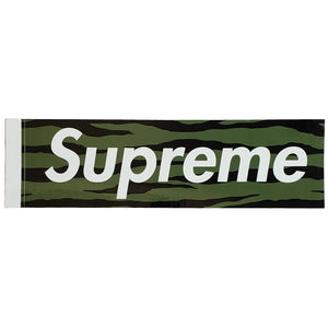 Supreme Zebra Box Logo Sticker Green