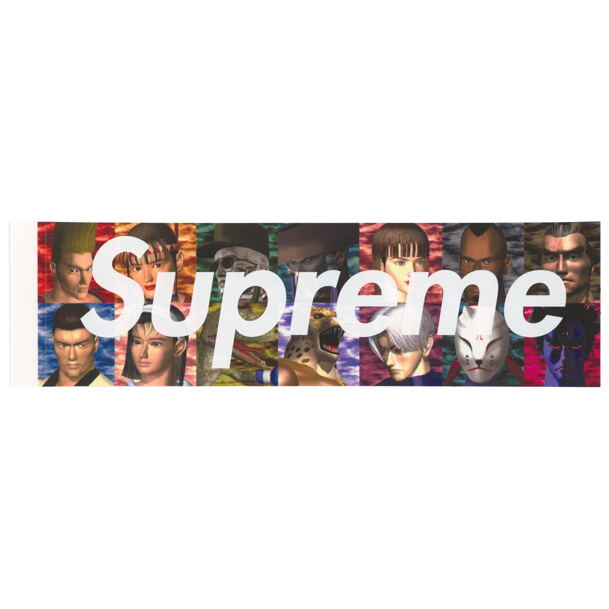 Supreme X Yohji Yamamoto x TEKKEN Box Logo Sticker Set of 2 FW22 –  UniqueHype