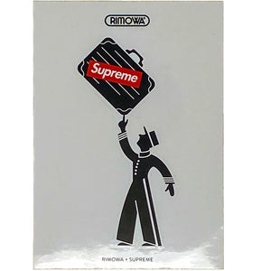 Supreme Rimowa Luggage Sticker Black