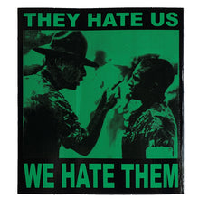 Load image into Gallery viewer, Supreme They Hate Us We Hate Them Stickers

