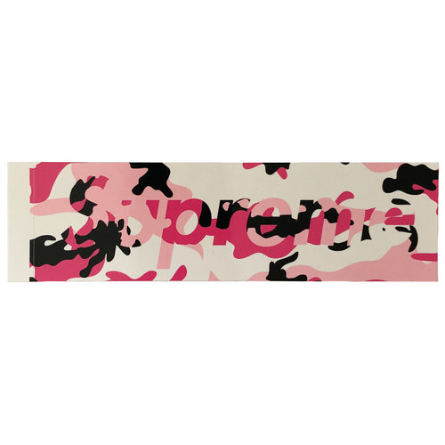 Supreme Pink Camo Box Logo Sticker