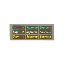 Load image into Gallery viewer, Supreme Holographic Box Logo Sticker Mini
