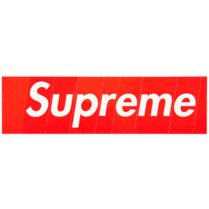 Supreme Perforated/Cut Red Box Logo Sticker